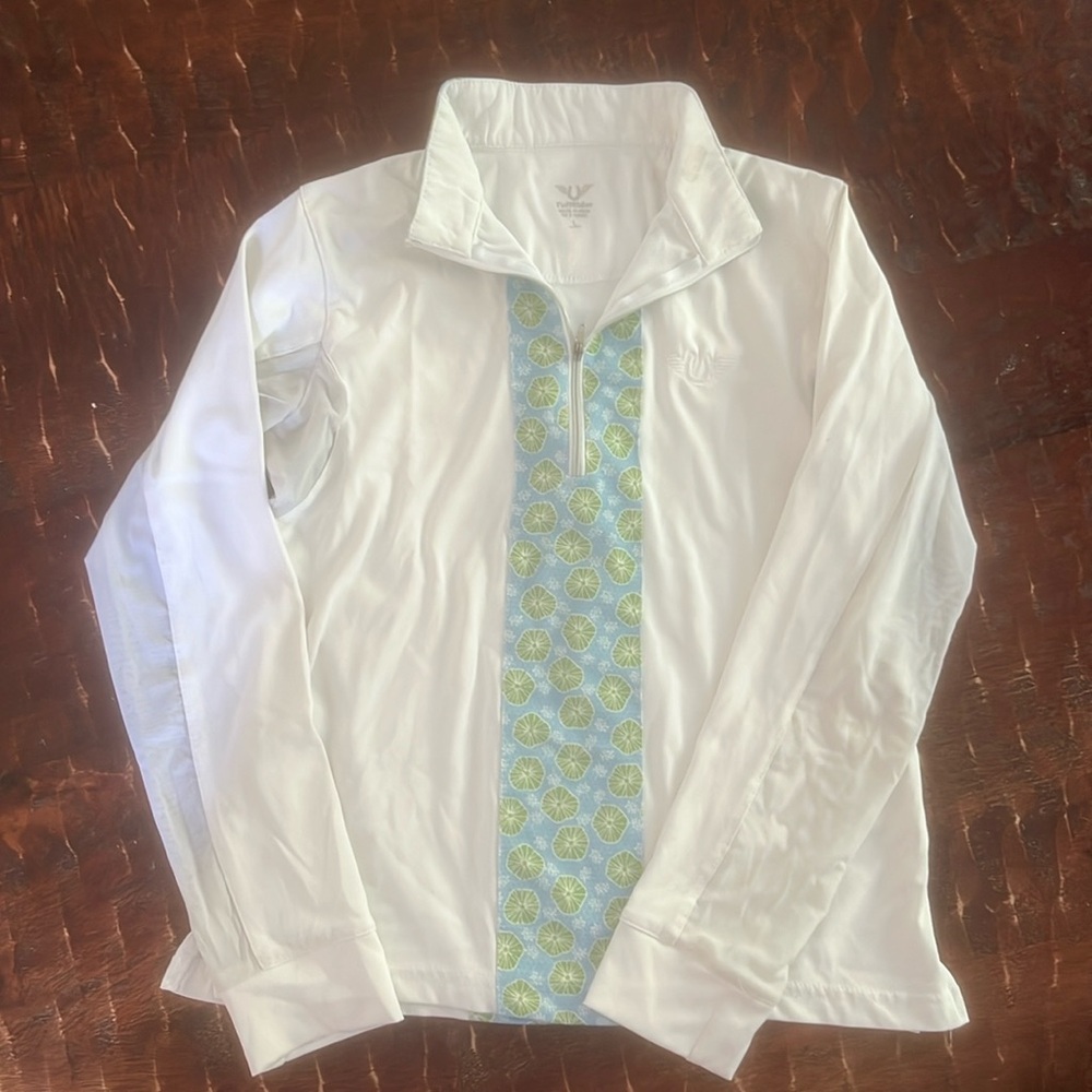 Tuffrider schooling shirt girls size L.